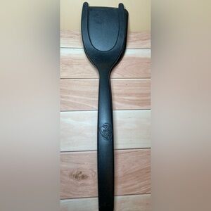 2011 Grip ’n Flip Black Nylon Spatula Tongs - 2-in-1 Non-Stick Kitchen Utensil